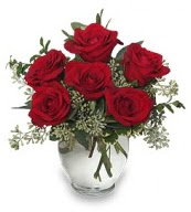 Vazo içerisinde 5 adet kırmızı gül  Elazığ online çiçekçi , çiçek siparişi 