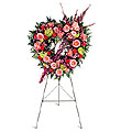  Elazığ çiçek online çiçek siparişi  kalpli karisik çiçek perförje